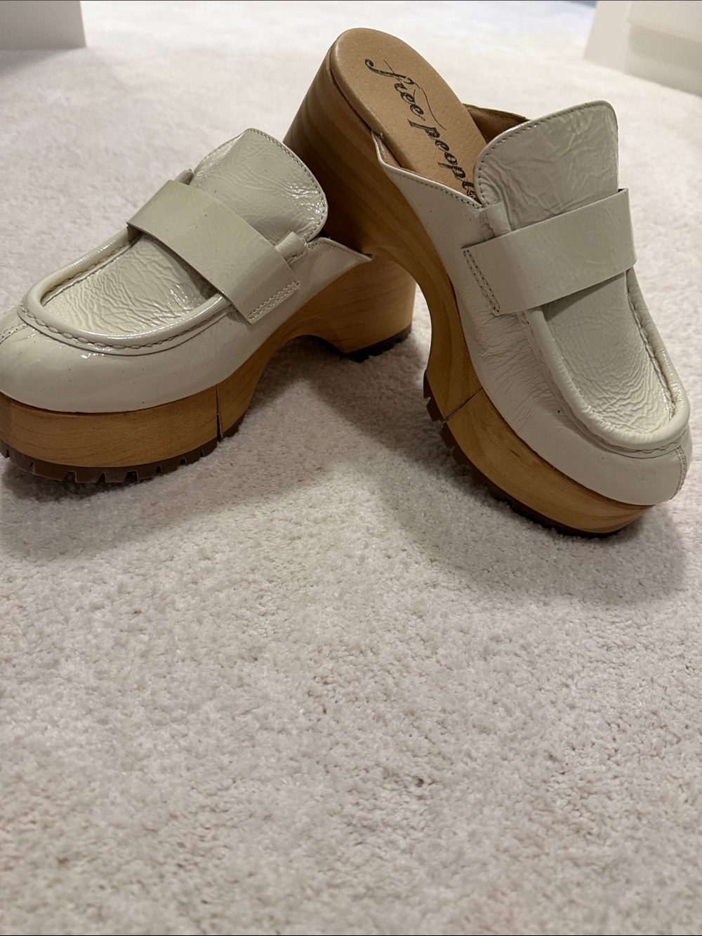 Free People Leather Clogs EU 38